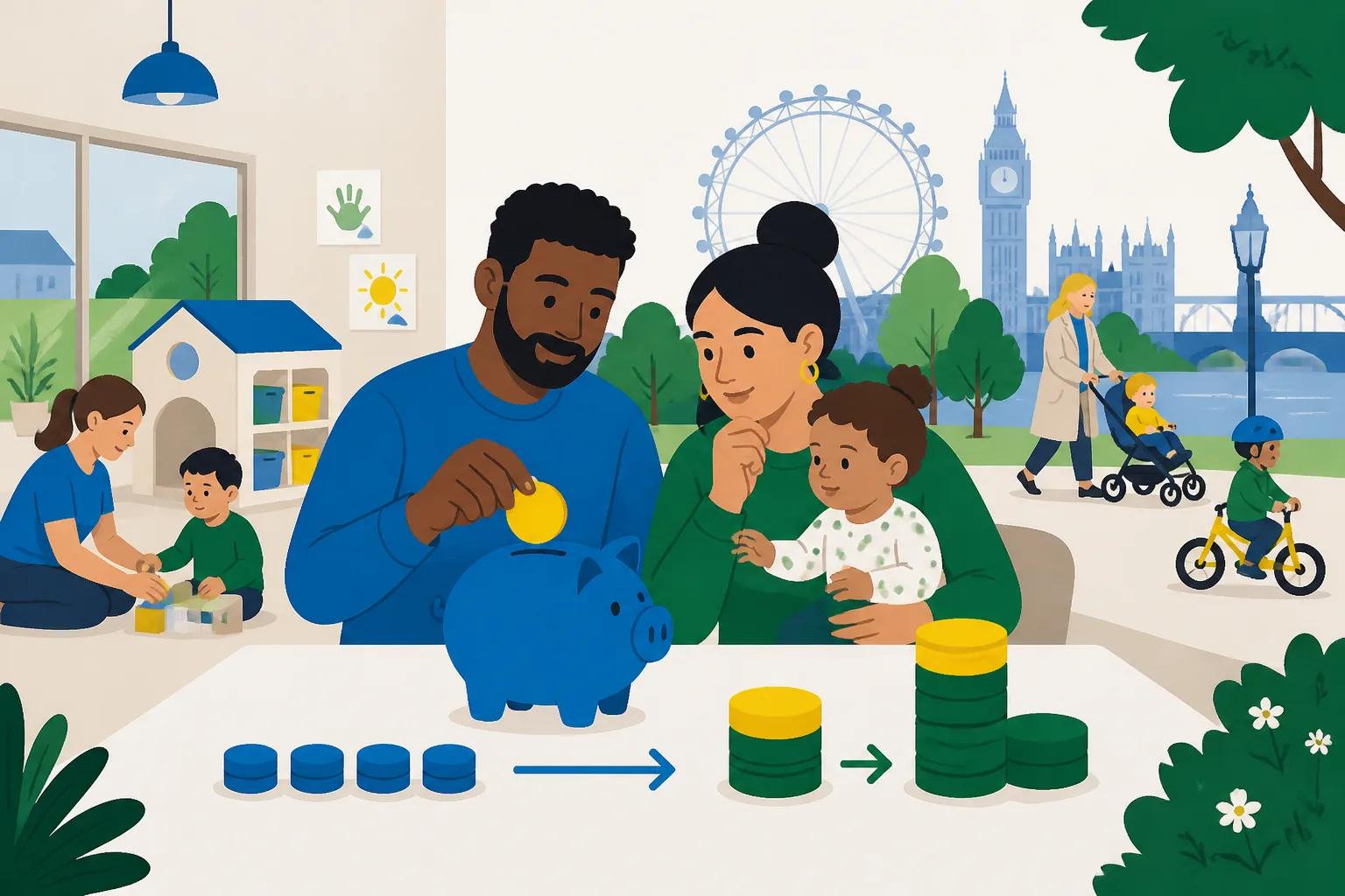 How to calculate the Tax-Free Childcare government top-up