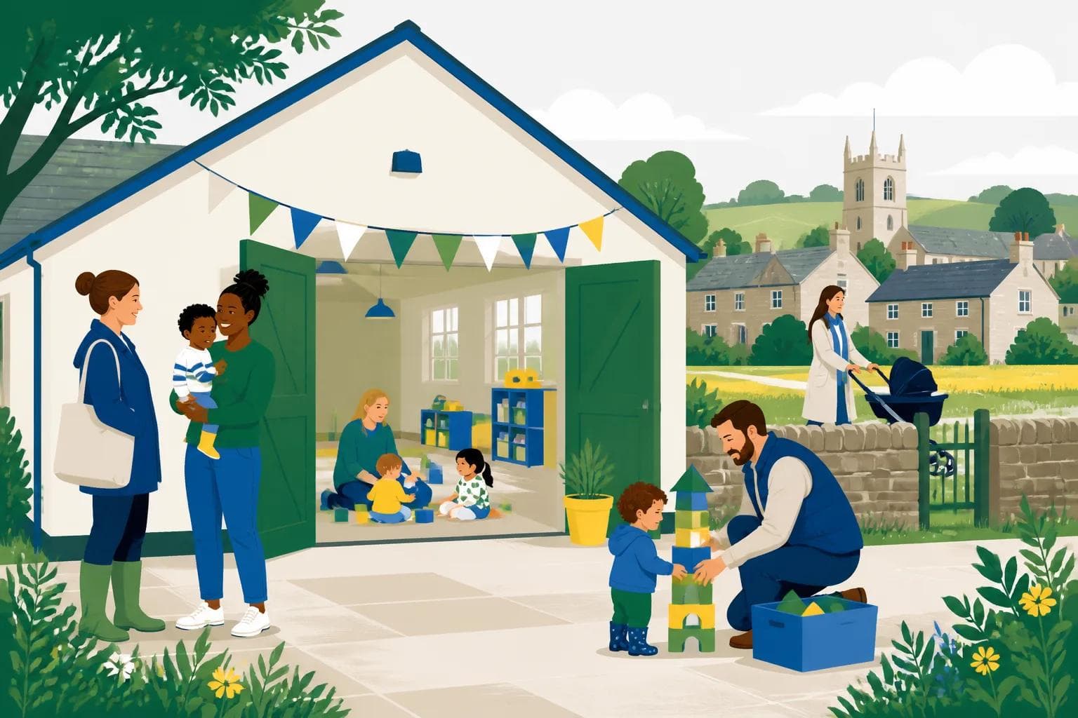 Exploring Village Hall Childcare Initiatives: Affordable Options for UK Parents